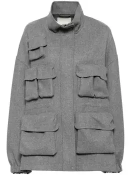 Жилет с кулиской JNBY, серый