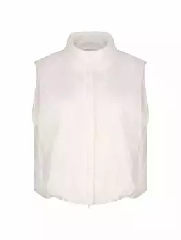 Жилет с логотипом Herno, белый