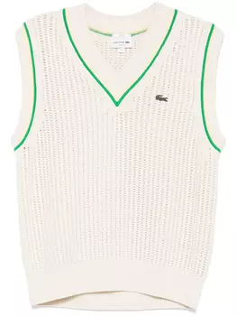 Жилет с логотипом Lacoste, нейтральный