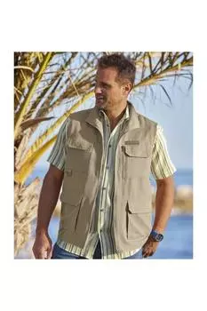 Жилет с несколькими карманами Atlas for Men, бежевый