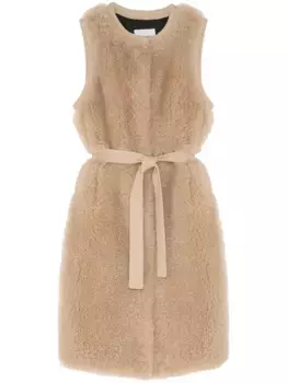 Жилет с поясом YVES SALOMON, нейтральный