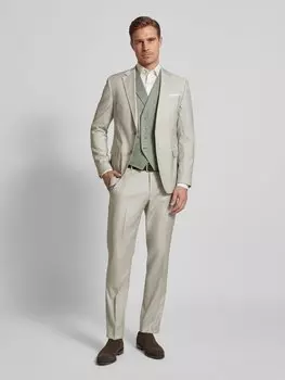 Жилет с прорезными карманами ATELIER TORINO, зеленый