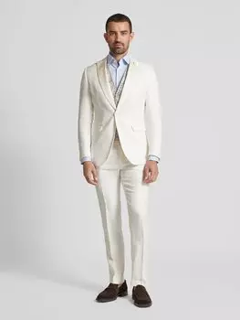 Жилет с прорезными карманами модель «Слива» CG - Club of Gents, бежевый