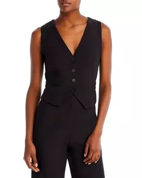 Жилет с V-образным вырезом AQUA, цвет Black