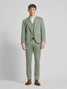 Жилет с воротником-лацкан ATELIER TORINO, зеленый