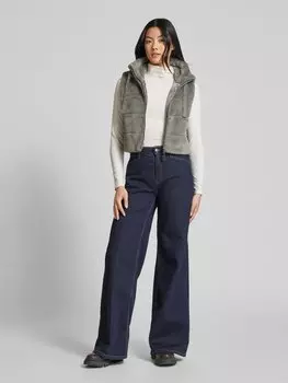 Жилет с воротником-стойкой monari, оливковый