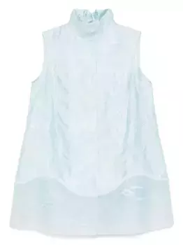 Жилет с воротником-стойкой SHIATZY CHEN, синий