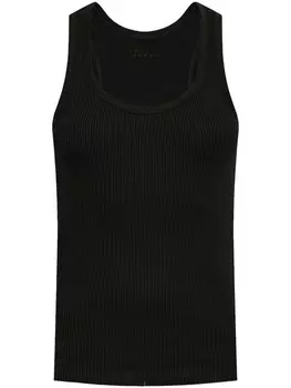 Жилет с вышитым логотипом ISABEL MARANT, черный