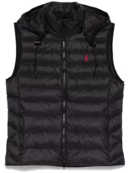 Жилет с вышивкой Polo Pony Polo Ralph Lauren, синий