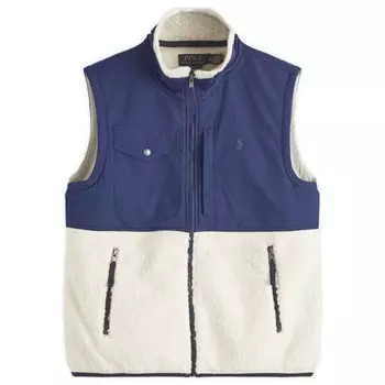 Жилет с застежкой-молнией Polo Ralph Lauren, синий