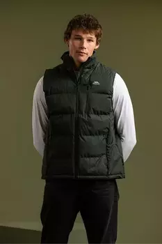 Жилет с застежкой молнией Trespass, зеленый