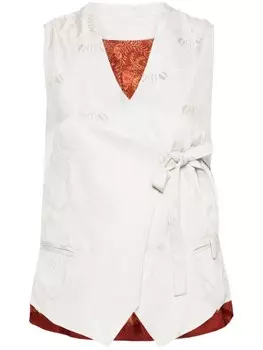 Жилет с завязками IBRIGU, белый