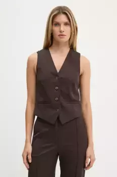 Жилет Samsoe Samsoe, коричневый