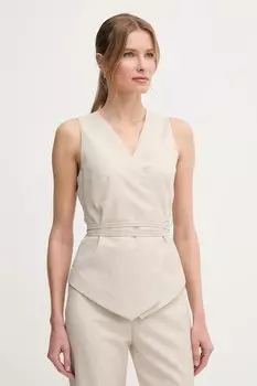 Жилет Sandro Ferrone, бежевый