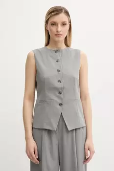 Жилет Saruma Samsoe Samsoe, серый