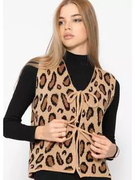 Жилет SASSYCLASSY, бежевый