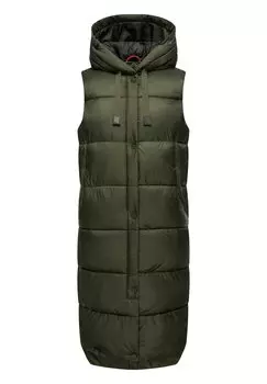 Жилет SAYORII Marikoo, цвет dark olive