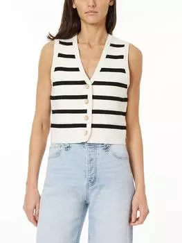 Жилет Scotch & Soda, белый/черный