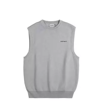 Жилет Script Vest Sweater Carhartt Wip, черный