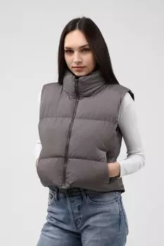 Жилет - Серый - Пуховик DYNAMO, серый