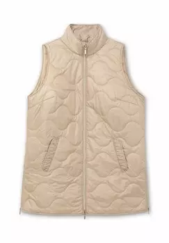 Жилет Sheego, бежевый