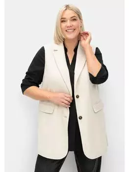 Жилет sheego, бежевый