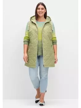 Жилет sheego, оливковый