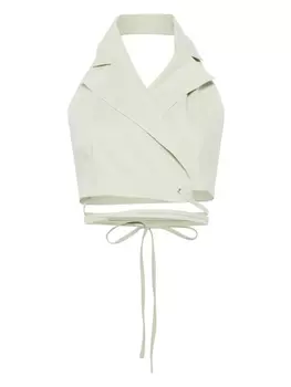 Жилет Sheila Erika Cavallini, зеленый