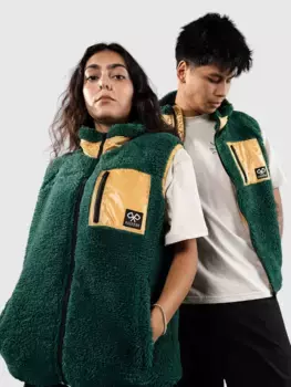 Жилет шерпа Polypop, зеленый