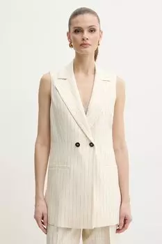 Жилет Simona Corsellini, бежевый