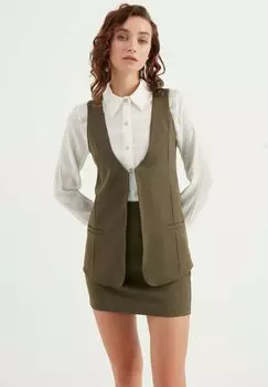 Жилет SLEEVELESS WITH POCKETS Herita, хаки