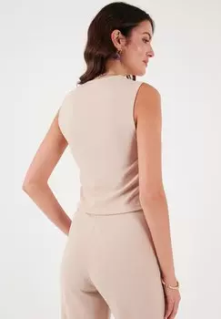 Жилет SLIM FIT LELA, серый