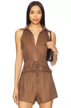 Жилет Sloan Hevron, chocolate