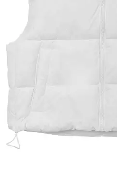 Жилет SMANICATO CROP Calliope, белый