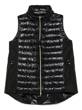 Жилет со вставками Herno, черный