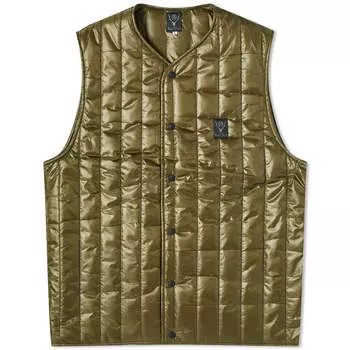 Жилет South2 West8 Quilted Nylon Ripstop, оливковое