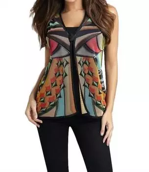 Жилет Southwest Long в черном цвете Multi ANGEL