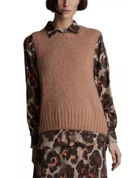 Жилет Spencer из смеси мохера цвета Old Peach summum