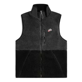 Жилет sportswear sherpa fleece vest sports stay warm black Nike, черный