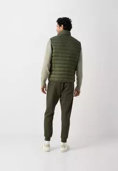 Жилет Stand Up Collar Zip Pockets Marc O'Polo, коричневый