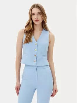 Жилет стандартного кроя 25EB128/43MA Maryley, голубой