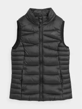 Жилет стандартного кроя 4F, черный