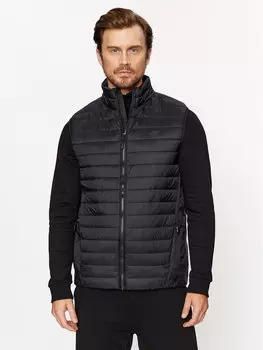 Жилет стандартного кроя 4F, черный