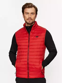 Жилет стандартного кроя 4F, красный