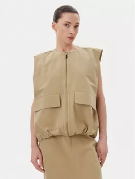 Жилет стандартного кроя 5511150 Herskind, хаки