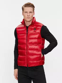 Жилет стандартного кроя Blauer, красный