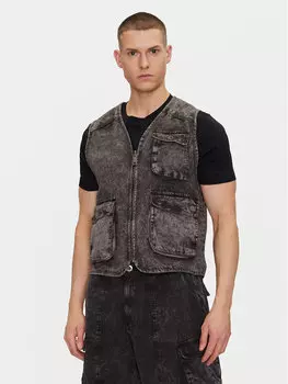 Жилет стандартного кроя Canvas Acid Vest 156140 Alpha Industries, черный