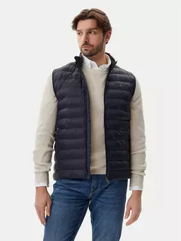 Жилет стандартного кроя Core Packable MW0MW39989 Tommy Hilfiger, синий