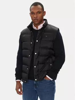 Жилет стандартного кроя DM0DM21777 Tommy Jeans, черный