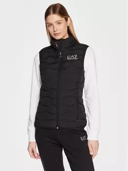 Жилет стандартного кроя Ea7 Emporio Armani, черный